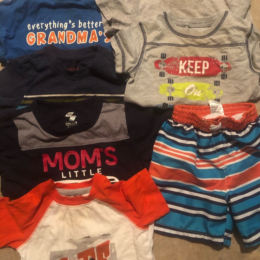 18 month bundle for baby boys.